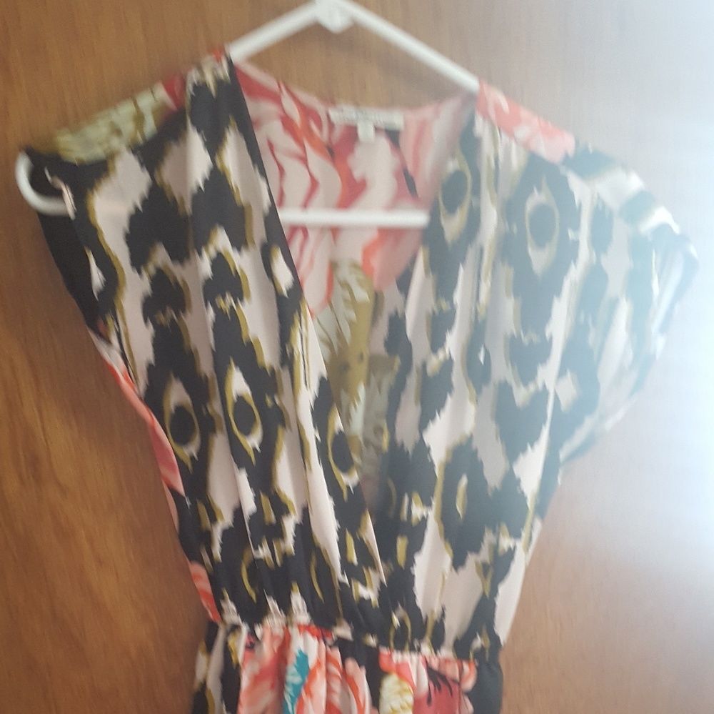 Floral V-Neck Dress